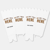 MODERNES STYLISCH-WEISS-KONTROLLIERTES MARKENPOPCO GESCHENKSCHACHTEL (Ungeklappt)