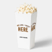 MODERNES STYLISCH-WEISS-KONTROLLIERTES MARKENPOPCO GESCHENKSCHACHTEL (Geplatzt)