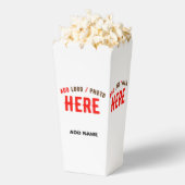 MODERNES STYLISCH-WEISS-KONTROLLIERTES MARKENPOPCO GESCHENKSCHACHTEL (Geplatzt)