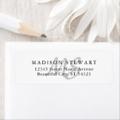 Modernes, stylisches Silver Gray-Pinselskript Mono (Insitu)