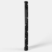 Modernes Stylist mit bearbeitbarem Logo und Text Samsung Galaxy Hülle (Rechte Seite)