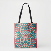 Modernes Südwestmandala Tasche (Vorderseite)