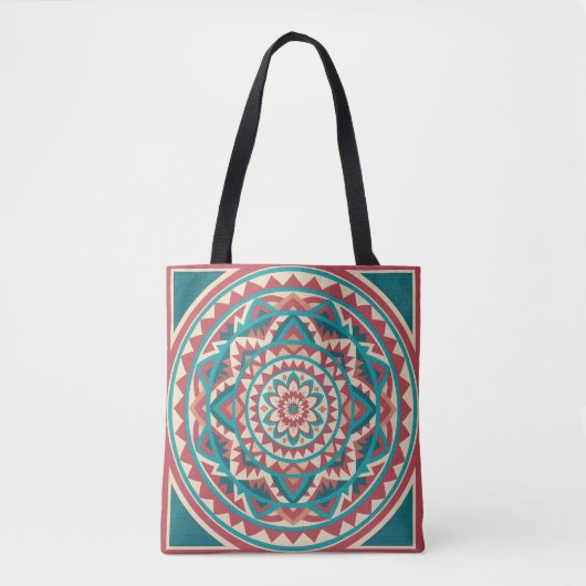 Modernes Südwestmandala Tasche (Vorderseite)