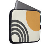 Modernes Sun & Rainbow Laptopschutzhülle (Vorne Rechts)