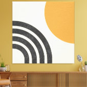 Modernes Sun & Rainbow Leinwanddruck (Insitu (Wohnzimmer))
