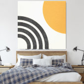 Modernes Sun & Rainbow Leinwanddruck (Insitu (Schlafzimmer))