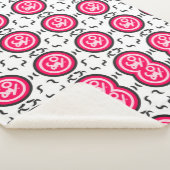 Modernes Symbolmuster Sherpadecke (3/4)