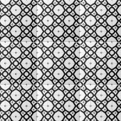 Modernes symmetrisches Schwarzweiß und Weiß Fliese