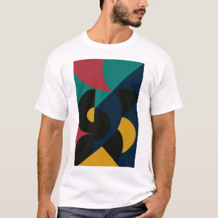 Modernes T-Shirt für Farbdruck