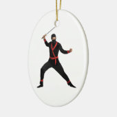 MODERNES TAGNINJA KERAMIKORNAMENT (Links)