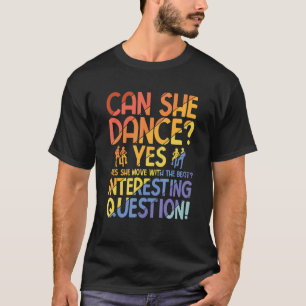 Modernes Tanzen für einen Tänzer T-Shirt
