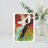 Modernes Tanzkollegen von Otto Dix Postkarte (Stehend Vorderseite)