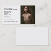 Modernes Tanzlehrer-Foto Visitenkarte (Vorne/Hinten)