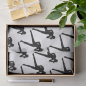 Modernes Tanzsilber Seidenpapier (Geschenk)