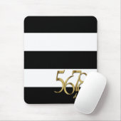 Modernes Tanztempozähler- und Stripmuster Mousepad (Mit Mouse)