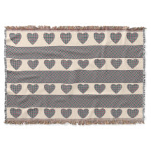 Modernes Tartan Niedlich Hearts Rosa
