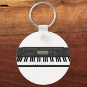 Modernes Tastatursynth: 3D-Modell: Schlüsselanhänger (Vorderseite)