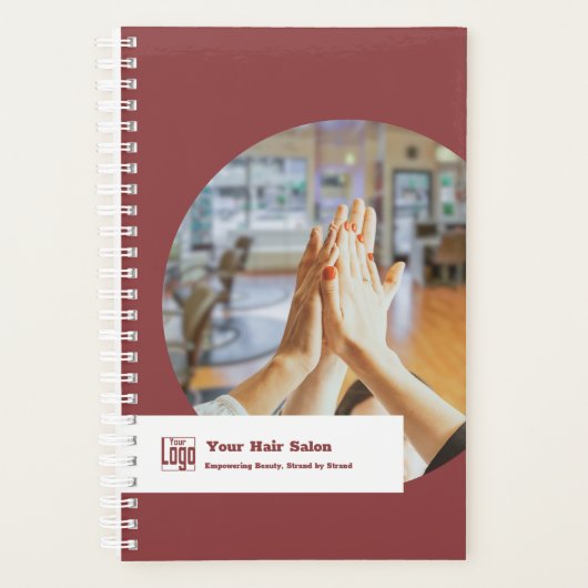 Modernes Team Image für kleine Unternehmen Termink Planer (Vorderseite)