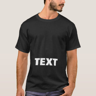 Modernes Template ermöglicht großen Schriftart Sch T-Shirt