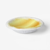 Modernes Template Gold Look Eleganter Glamour Pappteller (Gewinkelt)