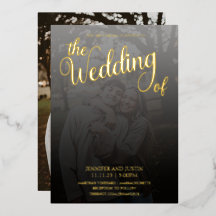 Modernes Terrarium verblasste Foto Hochzeitsgold