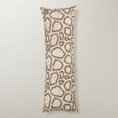 Modernes Terrazzo-Muster Seitenschläferkissen (Rückseite (Vertikal))