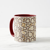 Modernes Terrazzo-Muster Tasse (Vorderseite Links)