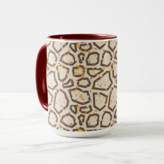 Modernes Terrazzo-Muster Tasse