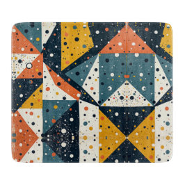 Modernes Terrazzo Print Cutting Board Schneidebrett