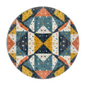 Modernes Terrazzo Print Cutting Board Schneidebrett (Vorderseite)