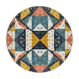 Modernes Terrazzo Print Cutting Board Schneidebrett