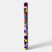 Modernes Terrazzo-Stilmuster Case-Mate iPhone Hülle (Rückseite / Links)