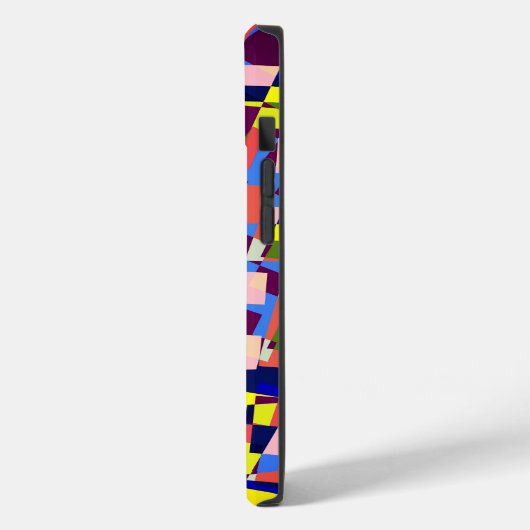 Modernes Terrazzo-Stilmuster Case-Mate iPhone Hülle (Rückseite / Links)