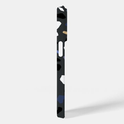 Modernes Terrazzo Stone Texturmuster Case-Mate iPhone Hülle (Rückseite / Rechts)