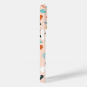 Modernes Terrazzo Stone Texturmuster Case-Mate iPhone Hülle (Rückseite / Rechts)