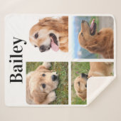 Modernes Tier-4-Bildmaterial personalisieren Hund  Sherpadecke (Vorderseite (Horizontal))