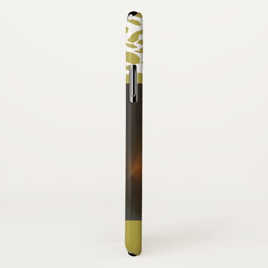 Modernes Tierleopardenbild Case-Mate iPhone Hülle (Hinten/Rechts)