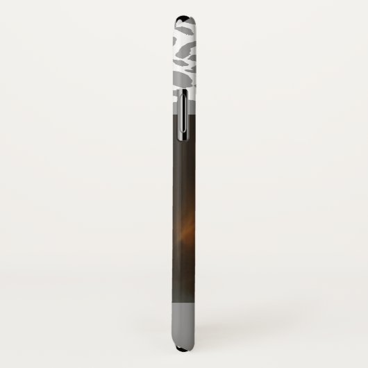 Modernes Tierleopardenbild Case-Mate iPhone Hülle (Hinten/Rechts)