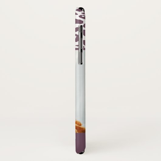 Modernes Tierleopardenbild Case-Mate iPhone Hülle (Hinten/Links)