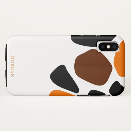 Modernes Tiermuster | iPhone Case-Mate iPhone Hülle (Rückseite (Horizontal))