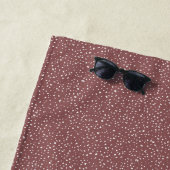 Modernes Tierprint personalisiertes Monogramm Strandtuch (Beispiel)