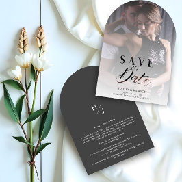 Modernes Transparentschreiben für Hochzeitsskripte Save The Date