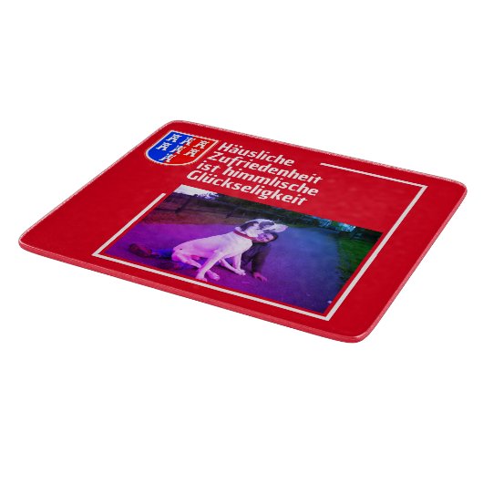 Modernes Transsilvanien Motivierend Schneidebrett (Ecke)