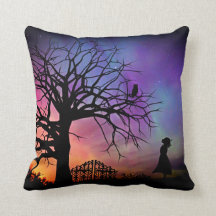 Modernes Traumbaum-Kissen