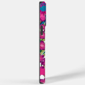 Modernes trendiges Aquarellfarben-Blumenrosa Case-Mate iPhone Hülle (Rückseite / Rechts)