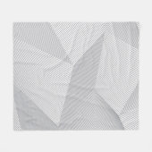Modernes, trendiges, cooles, einfaches, künstleris fleecedecke (Vorderseite (Horizontal))