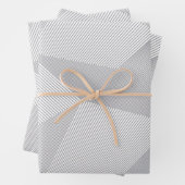 Modernes, trendiges, cooles, einfaches, künstleris geschenkpapier set (Beispiel)