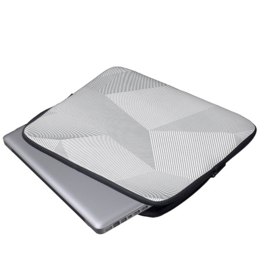 Modernes, trendiges, cooles, einfaches, künstleris laptopschutzhülle (Vorne Knopf)