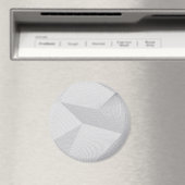 Modernes, trendiges, cooles, einfaches, künstleris magnet (In Situ (Geschirrspüler))