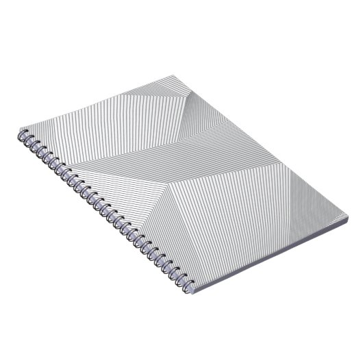 Modernes, trendiges, cooles, einfaches, künstleris notizblock (Rechte Seite)